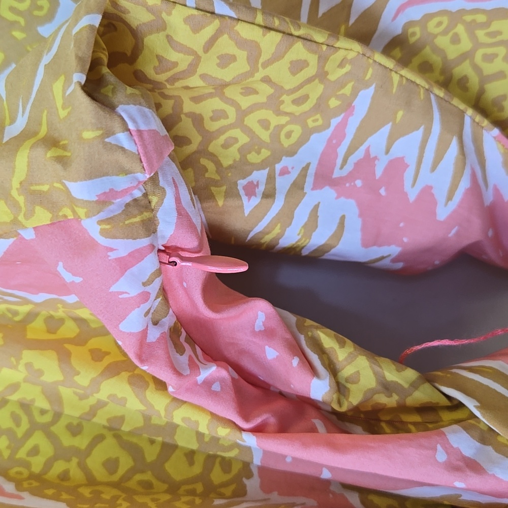 Boden Ava Tiered Maxi Dress In Pinapple Print Size 14 - Picture 9 of 16